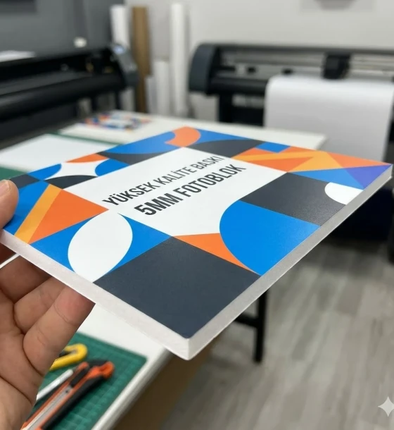 5mm Fotoblok (Kartfix) Dijital Baskı - Rita Reklam